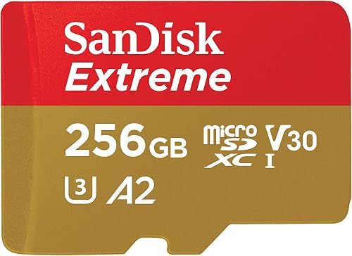 SanDisk Extreme 256GB microSD